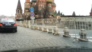 Car tour in Moscow, Russia