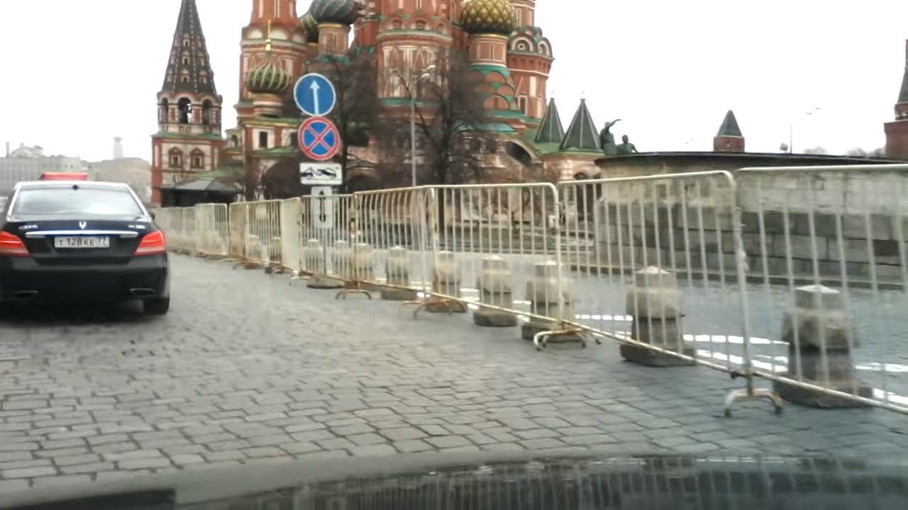 Car tour in Moscow, Russia
