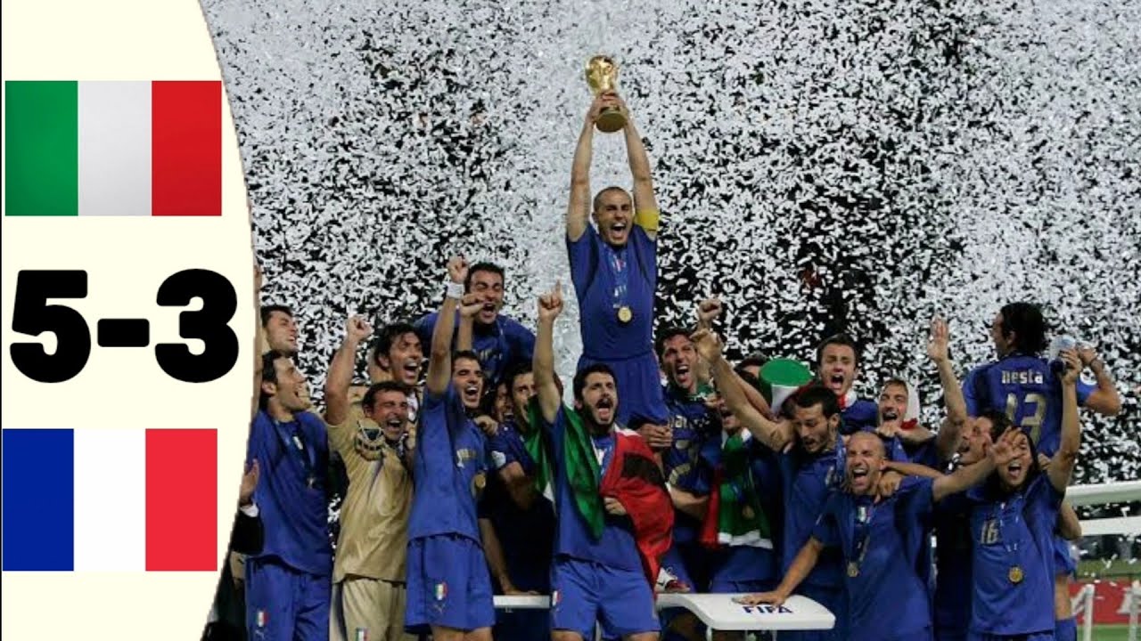 FIFA World Cup Final 2006, France Vs Italy, Highlights And Goals