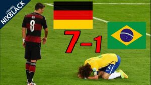 2014 Football world cup semifinal all goals and highlights, Germany vs Brazil