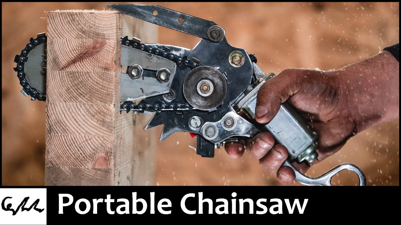 Making a mini chainsaw