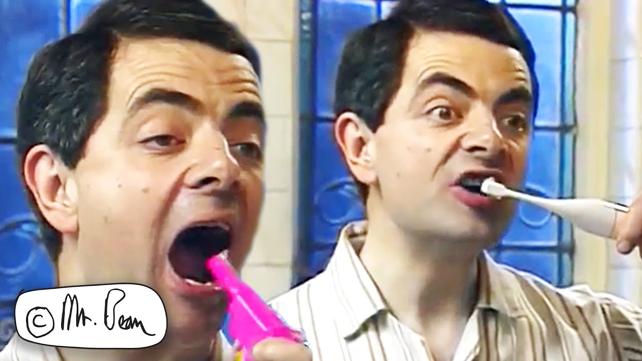 How To BRUSH Your Teeth The BEAN WAY, Mr Bean Funny Clips, Mr Bean Official