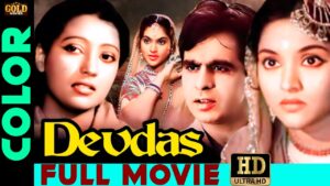 Devdas 1955 Super Hit Classic Movie HD, देवदास, Dilip Kumar, Vyjayanthimala, Color