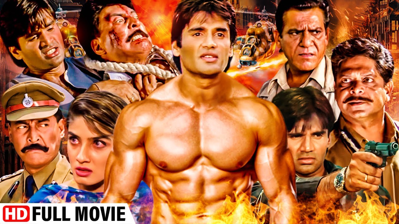 Vinashak Movie, Suniel Shetty and Raveena Tandon most dangerous action hit movie ever, Action Hit Movie