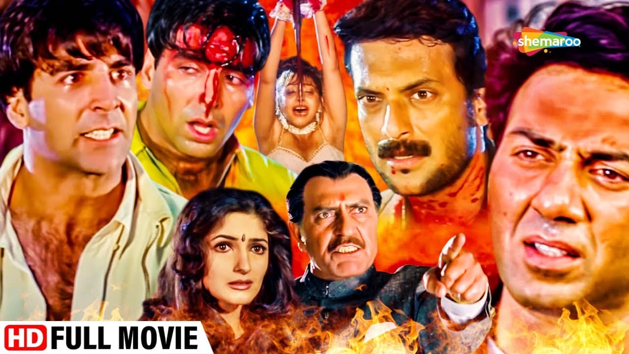 Zulmi Movie, Akshay Kumar, Amrish Puri powerful action hit movie