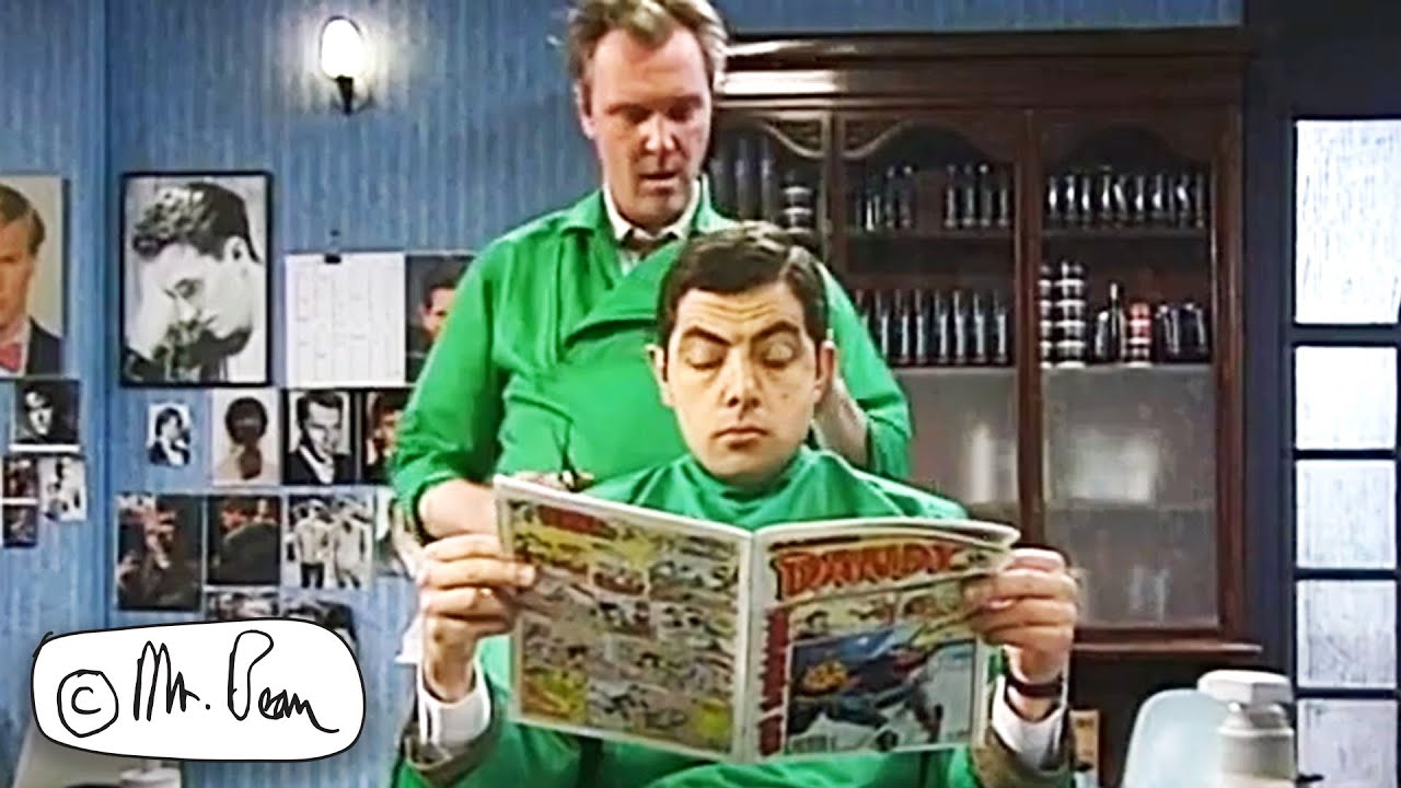 At The BARBERS, Mr Bean Full Episode, Mr Bean Official