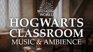 Hogwarts Classroom Harry Potter Music And Ambience, 5 Scenes for Studying, Focusing And Sleep