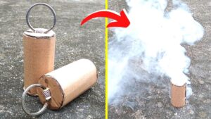 How To Make A Smoke Bomb, Easy And Simple Smoke Bomb, DIY