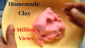 How to Make Clay at Home, Homemade Clay, Craft Clay