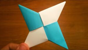 How to Make Paper Ninja Stars, Shuriken, Origami, Remake