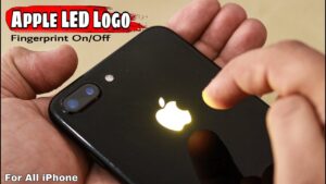 How to make Fingerprint Apple Glowing Logo, iPhone Touch Logo