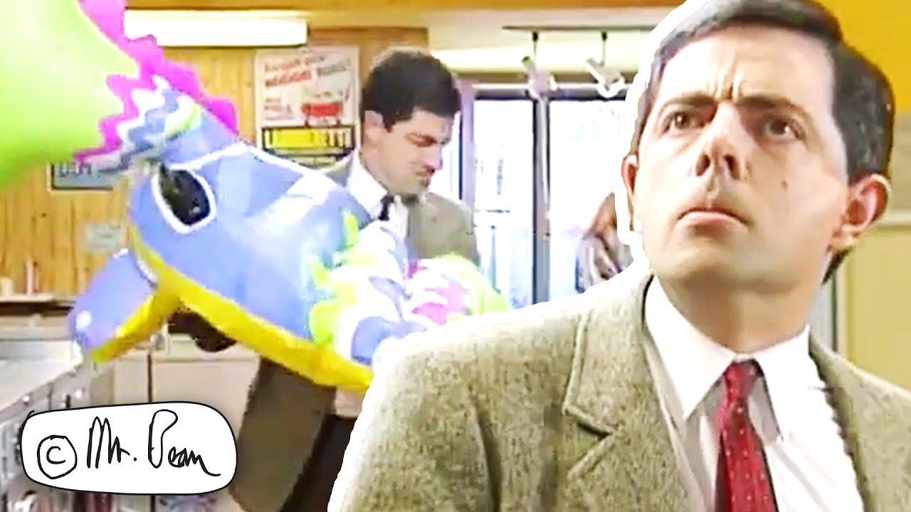 Special LAUNDRY Mr Bean Funny Clips, Mr Bean Official