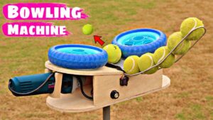 How to make Cricket Bowling Machine, Arduino Project