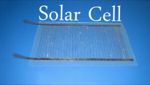 How to make solar cells, Free energy with solar energy