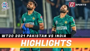 Icc World T20 2021, Pakistan vs India Highlights, Wt20 Highlights