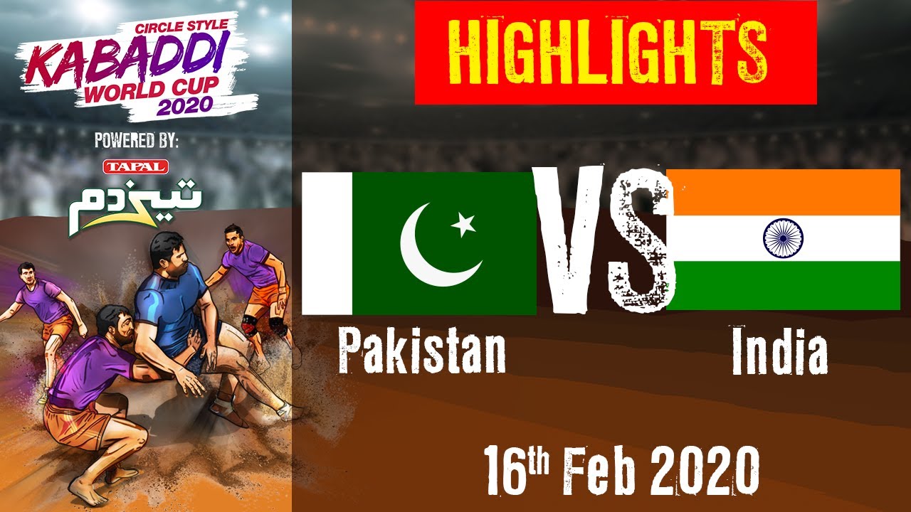 Kabaddi World Cup 2020, Pakistan vs India Final, Highlights