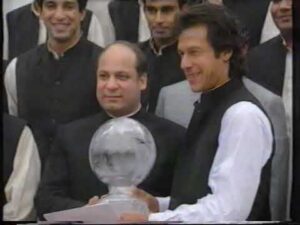 World Cup Ceremony 1992, Imran Khan Nawaz Sharif