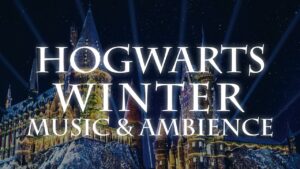 Winter at Hogwarts, Snow Ambience with Harry Potter, Fantastic Beasts Music, Remastered
